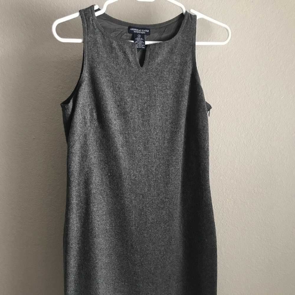 American Eagle - Grey Wool Dress